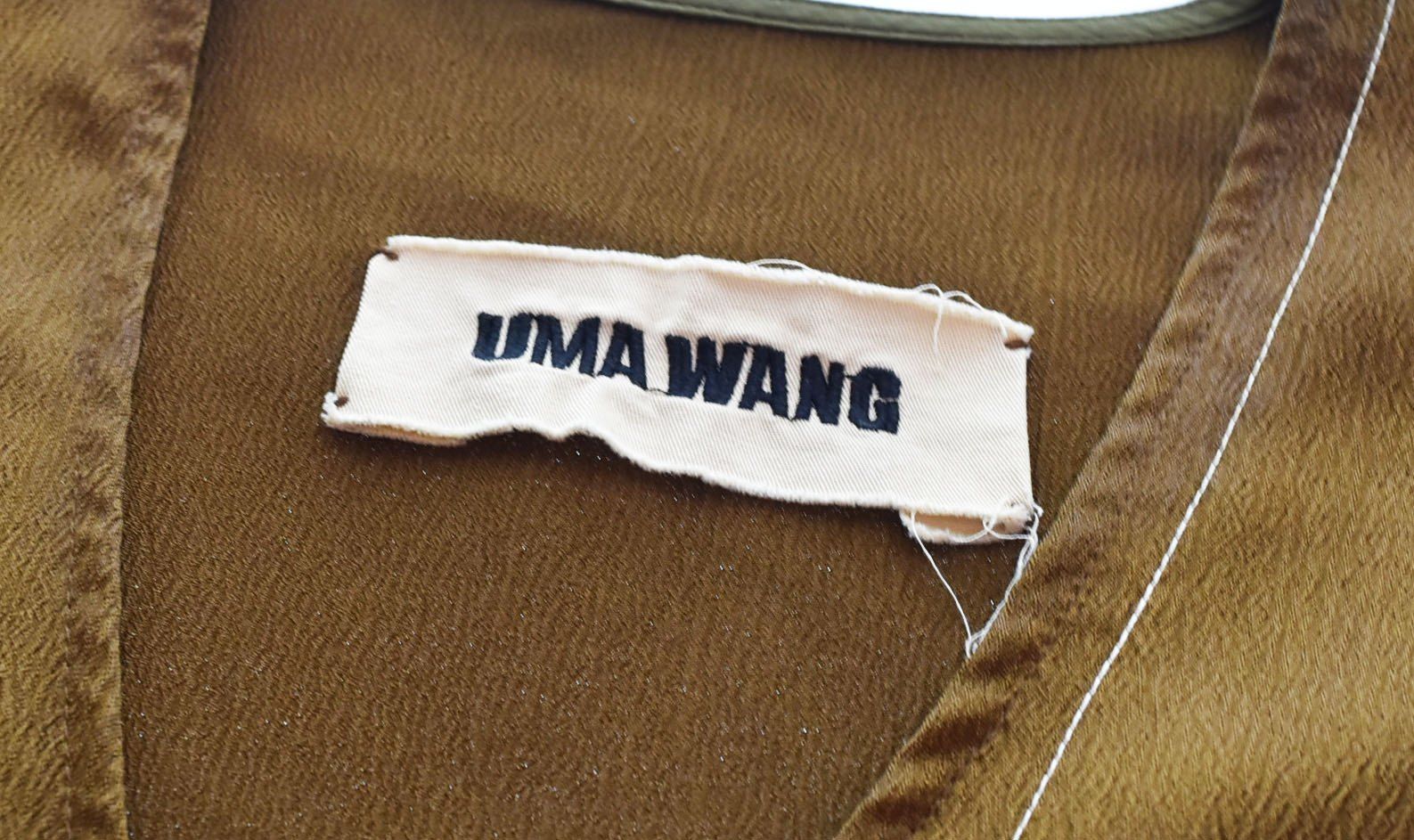 ユマワン UMA WANG 19SS ノースリーブワンピース ALAIN DRESS 