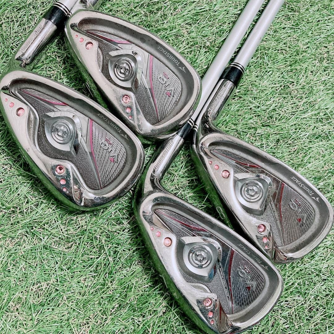 レディース ツアーステージ ViQ CL アイアンセット4本 7-9P