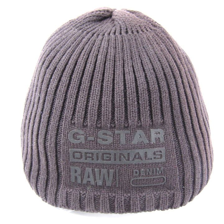 ジースターロウ G-Star RAW ビーニー ネイビー - 帽子