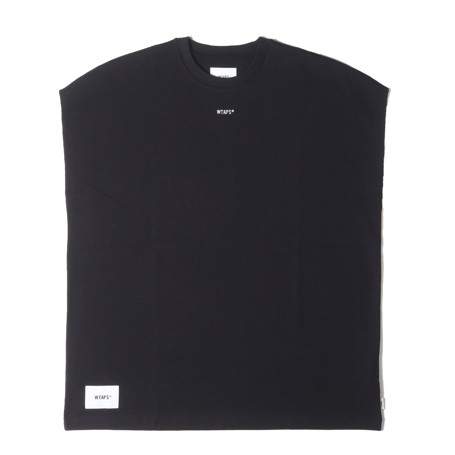 WTAPS ダブルタップス Tシャツ 黒 ブラック サイズ M | 25SS ヘビーウェイト タンクトップ | ノースリーブTシャツ BC | TANK TOP | COTTON メンズ
