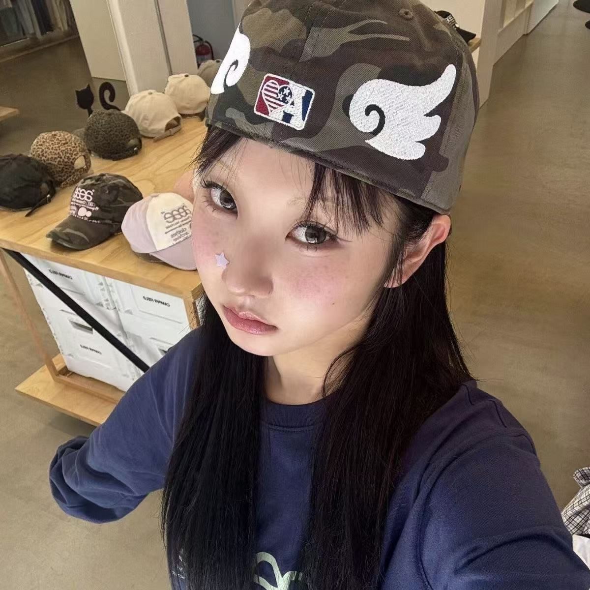 迷彩柄 ベースボールキャップ aeae 大人気‼️ aeae 迷彩 キャップ CAP