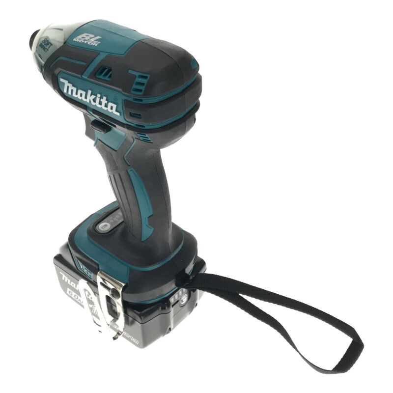 温もりのある makita マキタ 18V 充電式ソフトインパクトドライバ TS141DRGX バッテリー2個 18V 6.0Ah 青 ブルー 充電器 ケース付110525 【最安値】