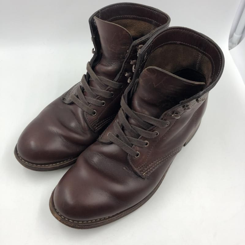 中古】WOLVERINE 1000マイルブーツ ブラウン サイズ9 △カカト減[24 