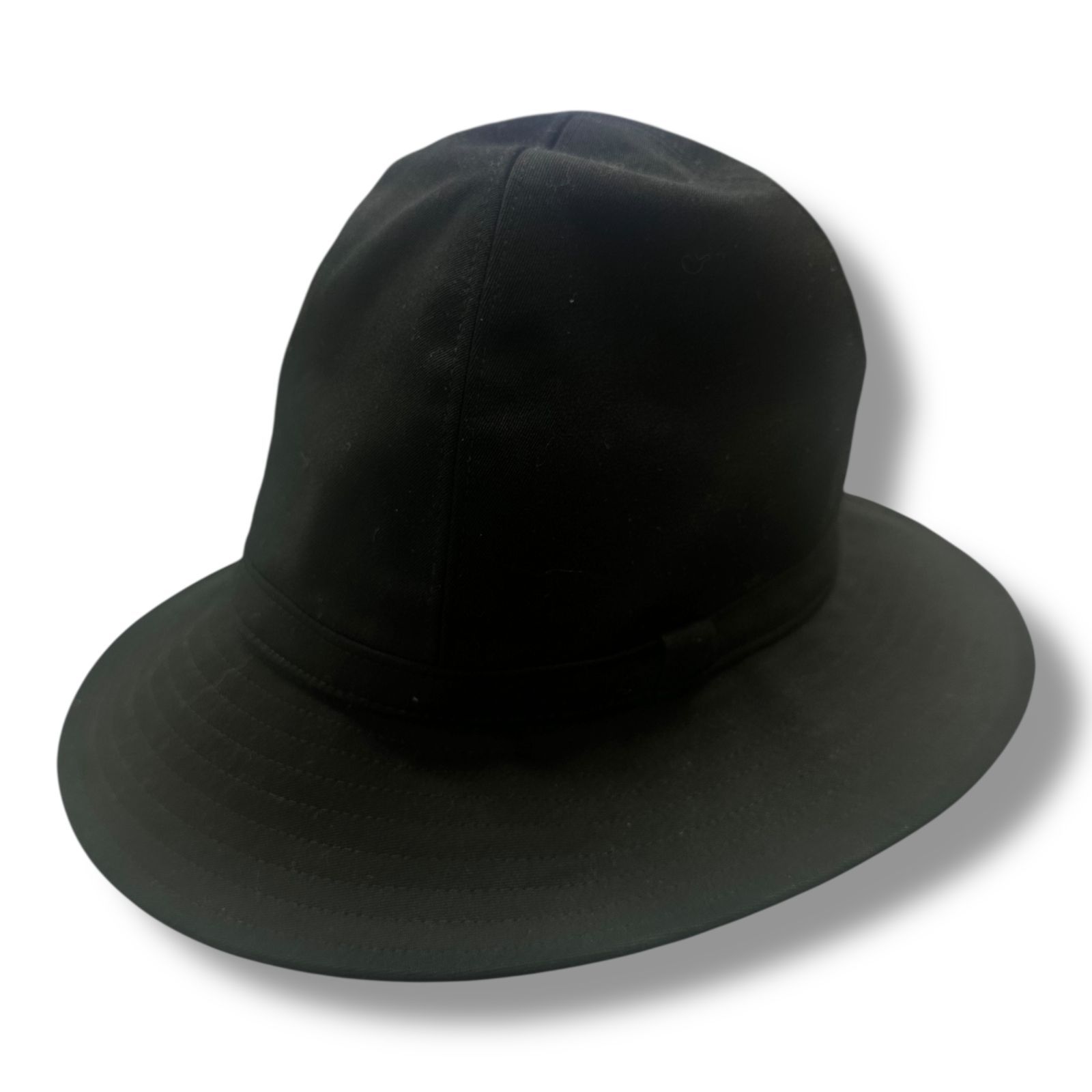 ヨウジヤマモトオム GABARDINE FEDORA HAT ヨウジ ヤマモト Wrinkled