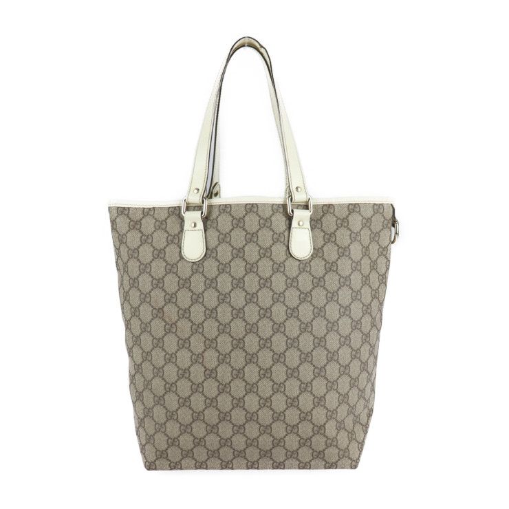 GUCCI グッチ トートバッグ キャンバス レザー GUCCI グッチ トートバッグ 189896 GGスプリームキャンバス