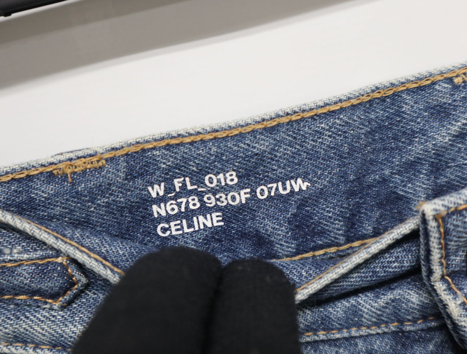 セリーヌ CELINE デニムパンツ N678 930F 07UW サイズ30 インディゴ  