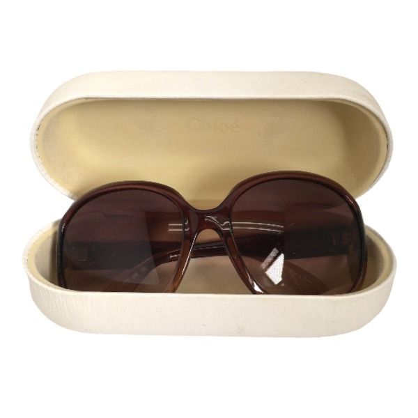 みちゃ Chloé サングラス CL2227 CO2-135 クロエ CL2227 CO2-135 サングラス Chloe ブラウン - メルカリ