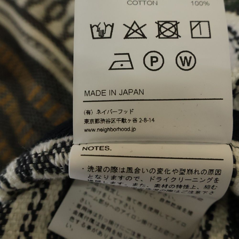 NEIGHBORHOOD (ネイバーフッド) 23SS MEXICAN BLANKET JACKET