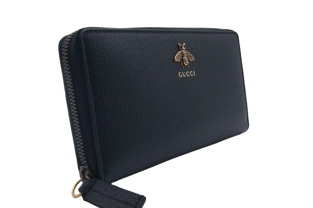 【新品同様】GUCCIグッチ アニマリエ アラウンドウォレット 523667 GUCCI グッチ アニマリエ レザー ジップアラウンドウォレット