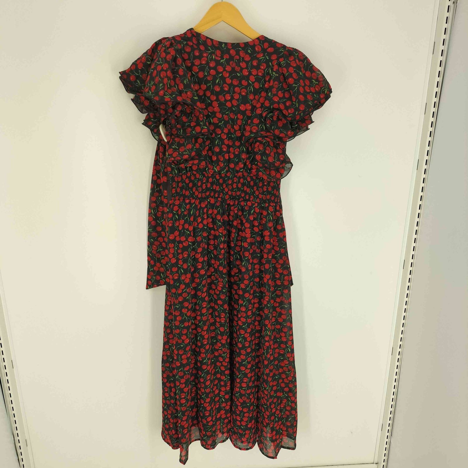 トッコクローゼット tocco closet 25SS ボウタイ リボン付き ラッフル 