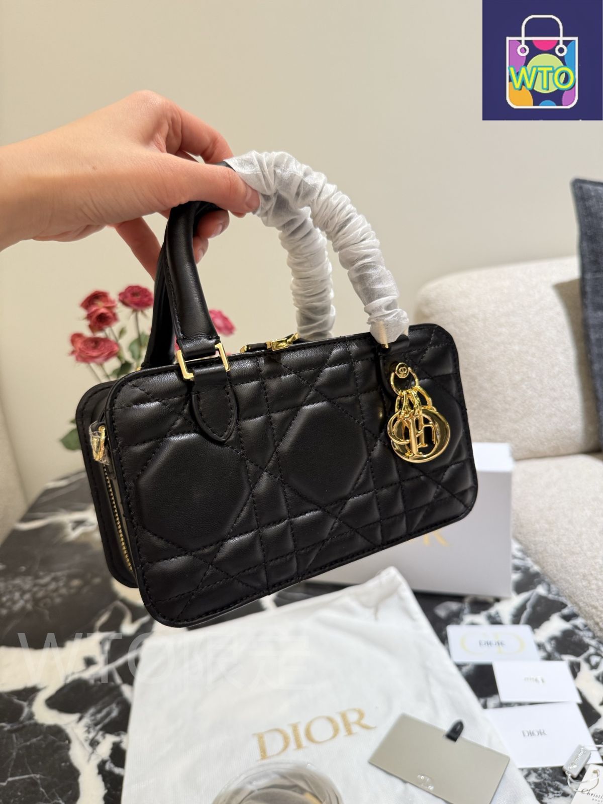 【お洒落でコンパクト♪】DIOR★ミニドクターバッグ 30Montaigne 今日特価】Dior 30 Montaigne Mini Doctor Bag ディオール 30