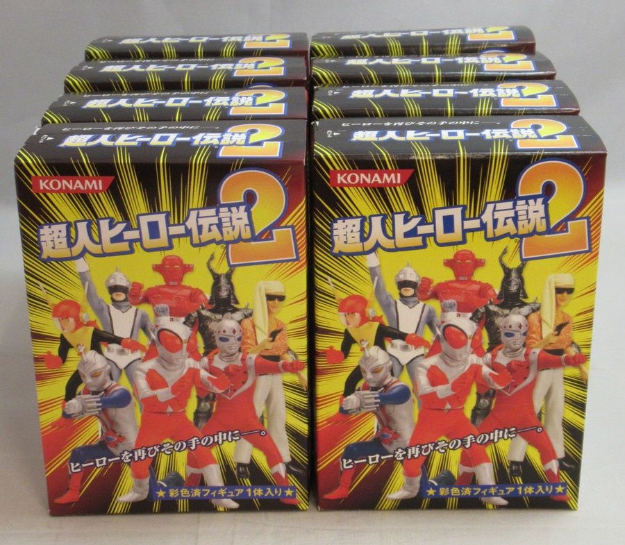 コナミ 超人ヒーロー伝説2 全8種セットレア入 - メルカリ