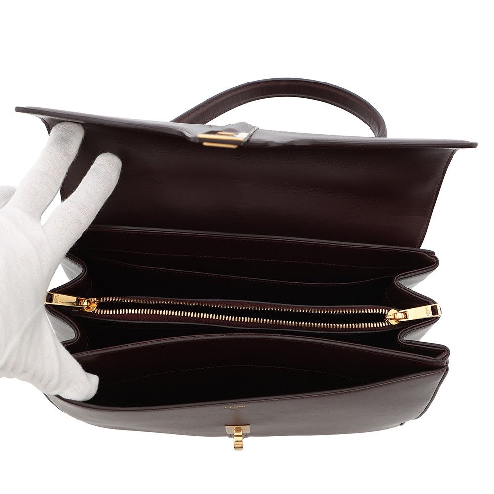 ◆VINTAGE◆【CELINE】16 セーズ*2way*ミディアム*ハンドバッグ セリーヌ ハンドバッグ 16 セーズ ミディアム レザー 187373