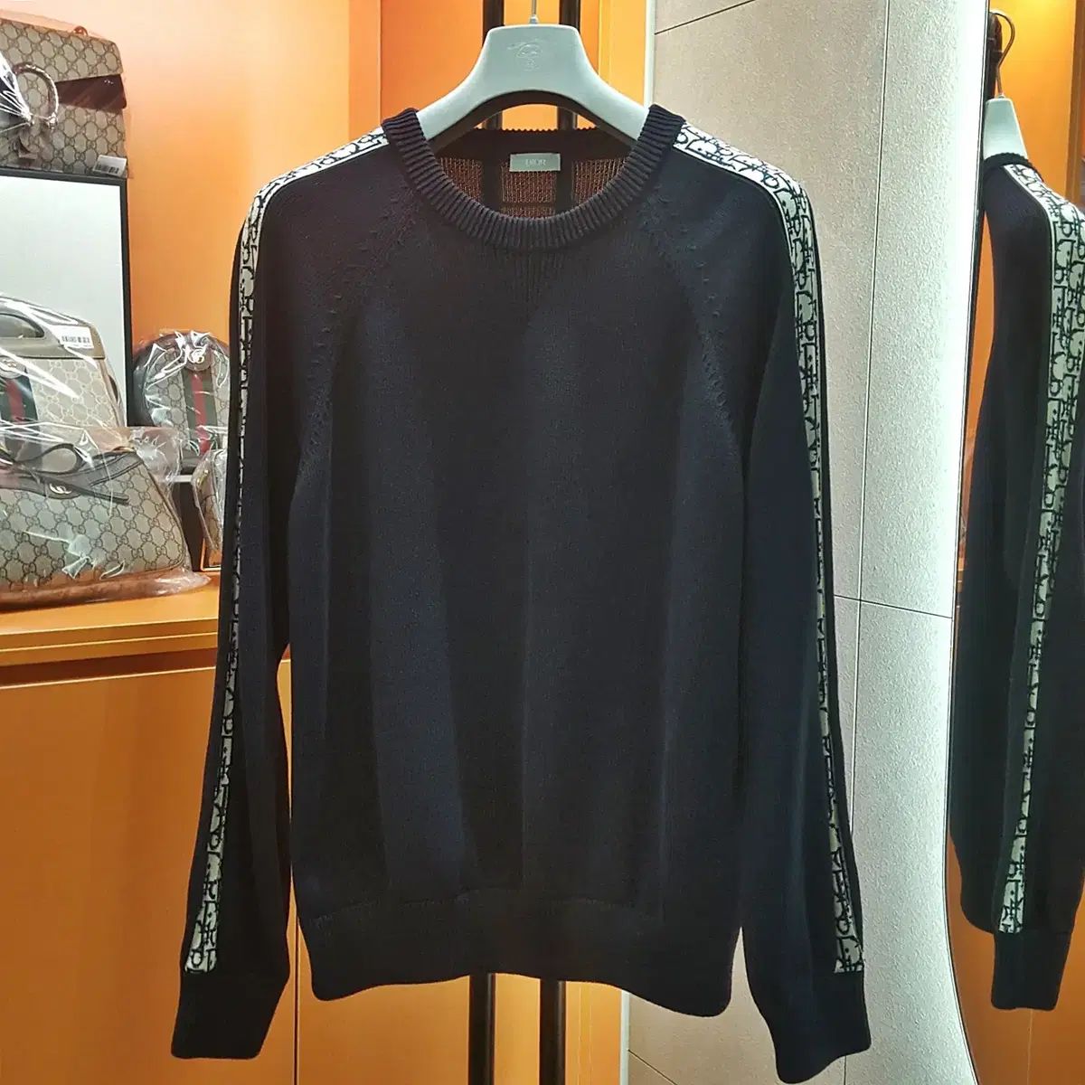 XXLSize ディオール オブリーク インサートニット S級