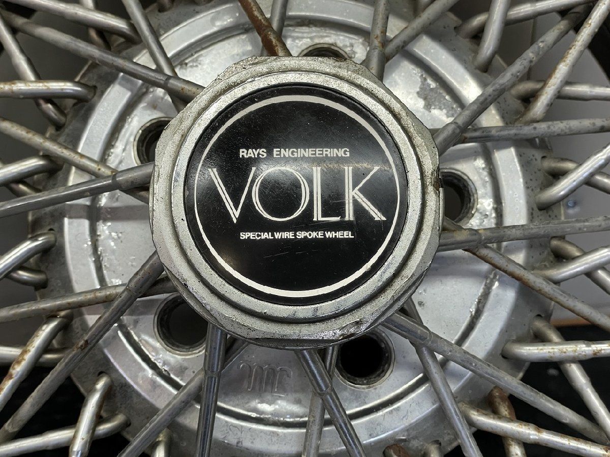 旧車ホイール】RAYS VOLK ワイヤーホイール 社外ホイール 15