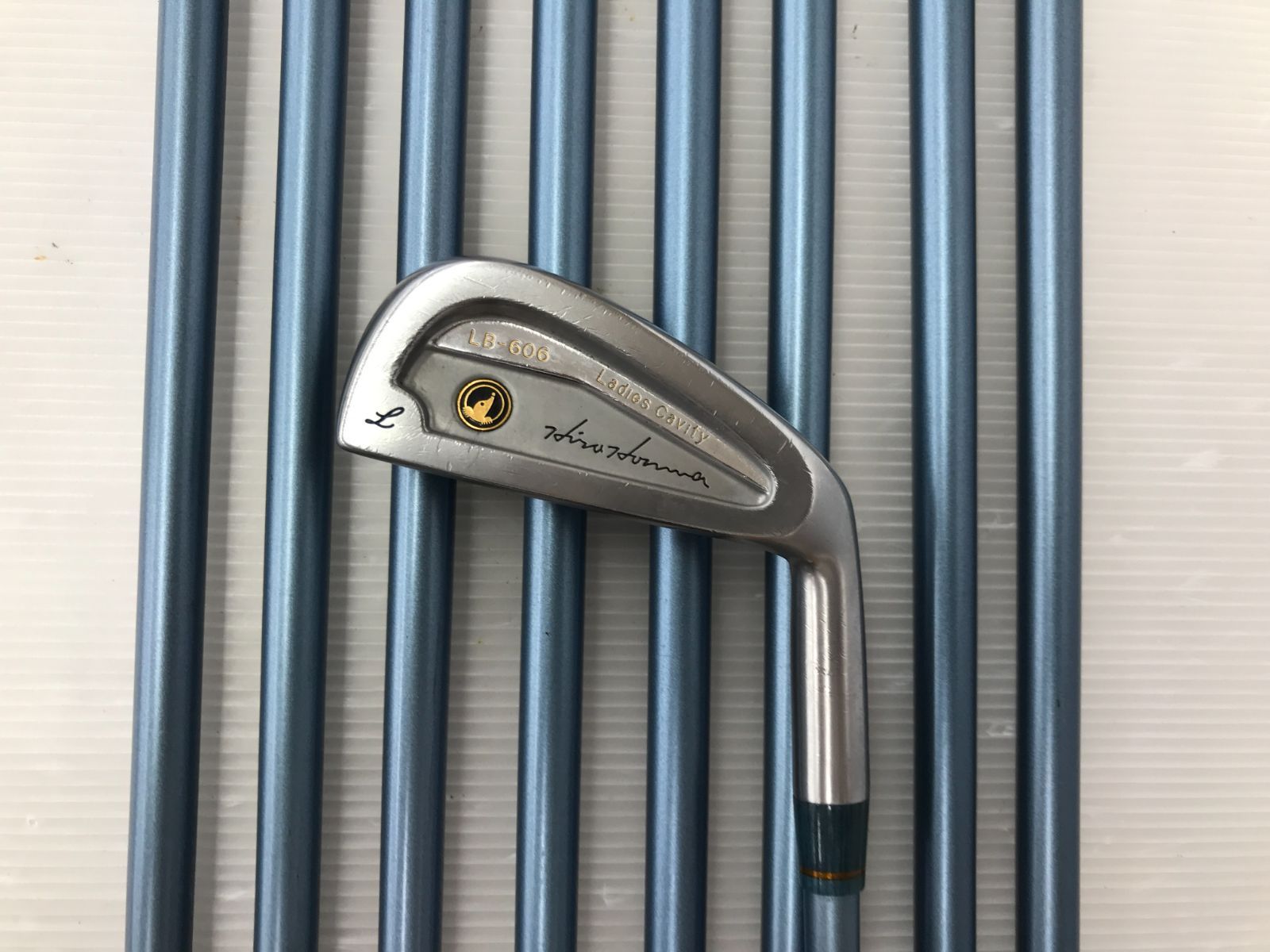 レディスアイアンセット ４～11 SW 計9本 ホンマゴルフ レディスアイアンセット LB-606 黒七宝 NEW SUPER LIGHT CARBON 1S フレックスL