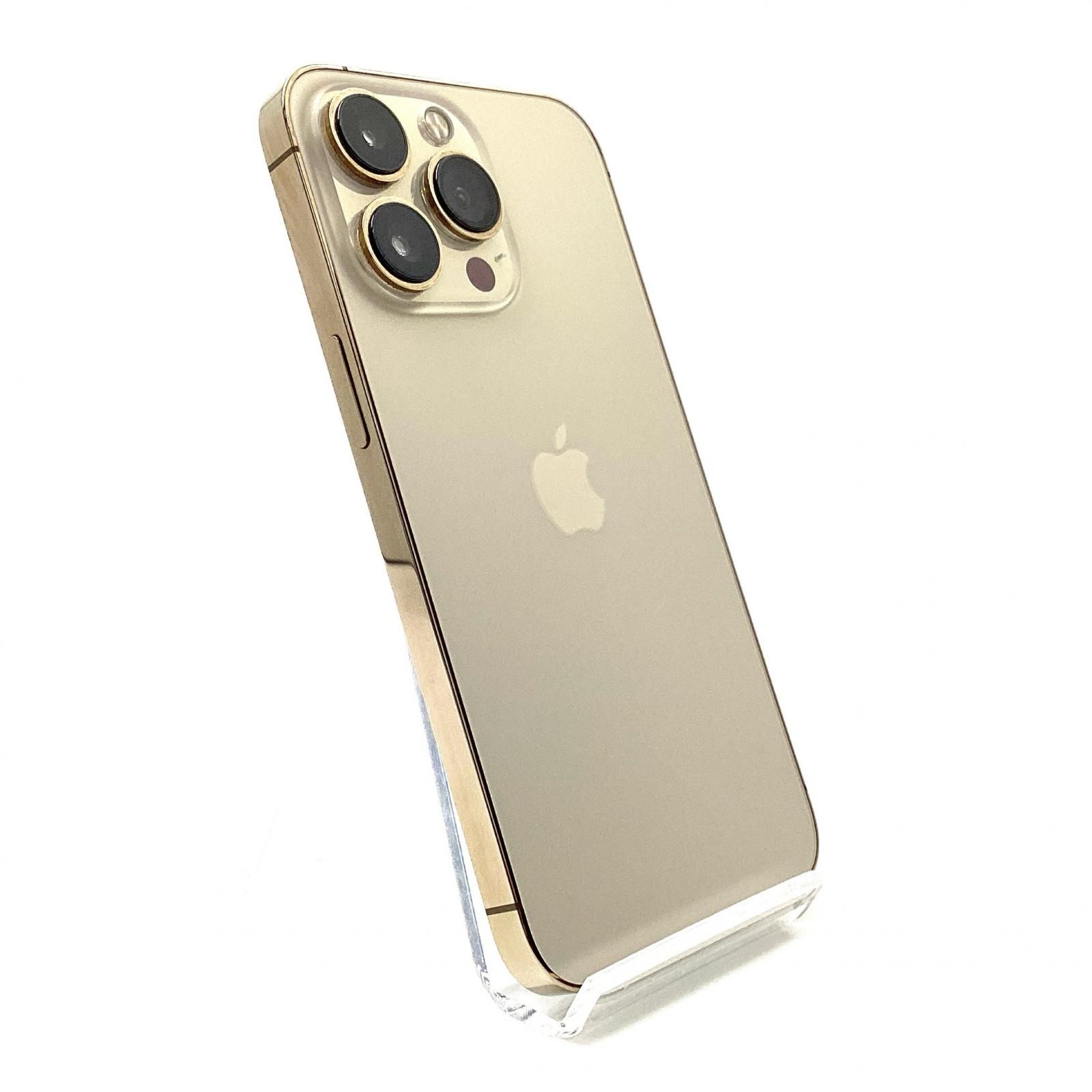 【全額返金保証】【最速発送】Apple iPhone 13 Pro 128GB ゴールド SIMフリー 91% 動作確認済