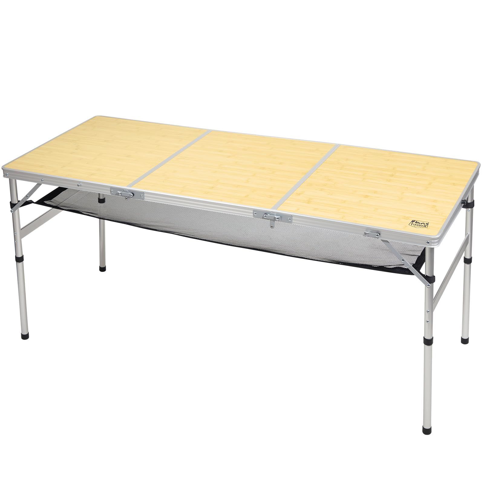 テーブル 高さ2段階調整 折りたたみ アウトドア アウトドア レジャー RIDGE キャンプ TIMBER ロースタイル