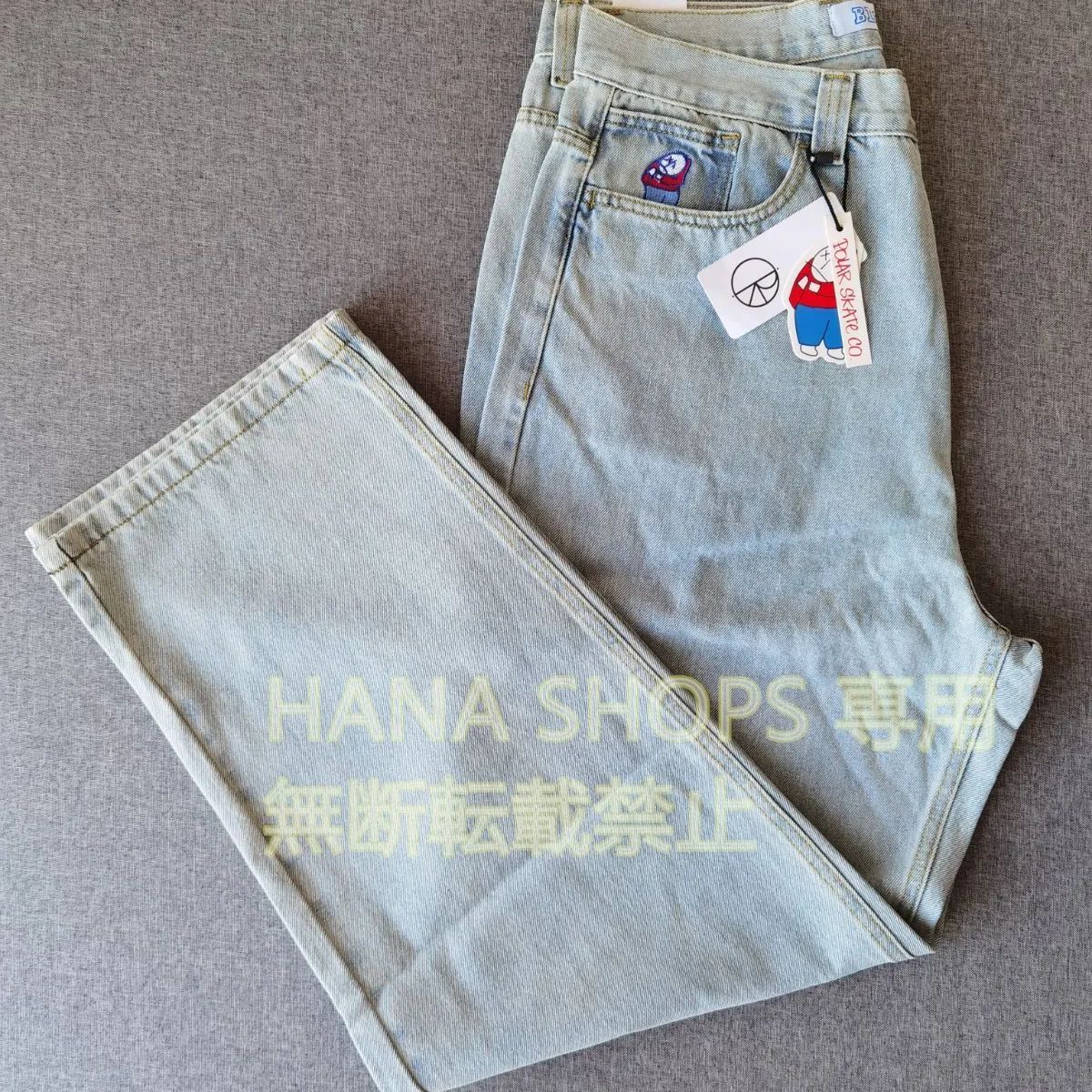 極美品 Polar Skate Co. Big Boy Jeans ファッション スケートボード ジーンズ ビッグボーイ