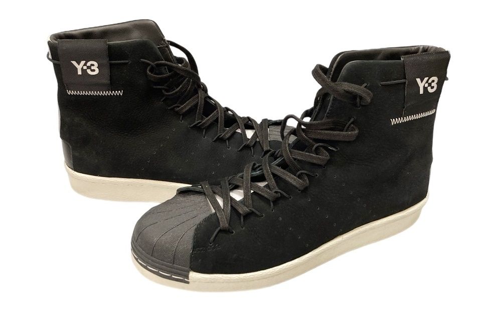 ワイスリー Y-3 adidas Super High Black White アディダス ハイカット ワイスリー Y-3 adidas Super High Black White アディダス ハイカット