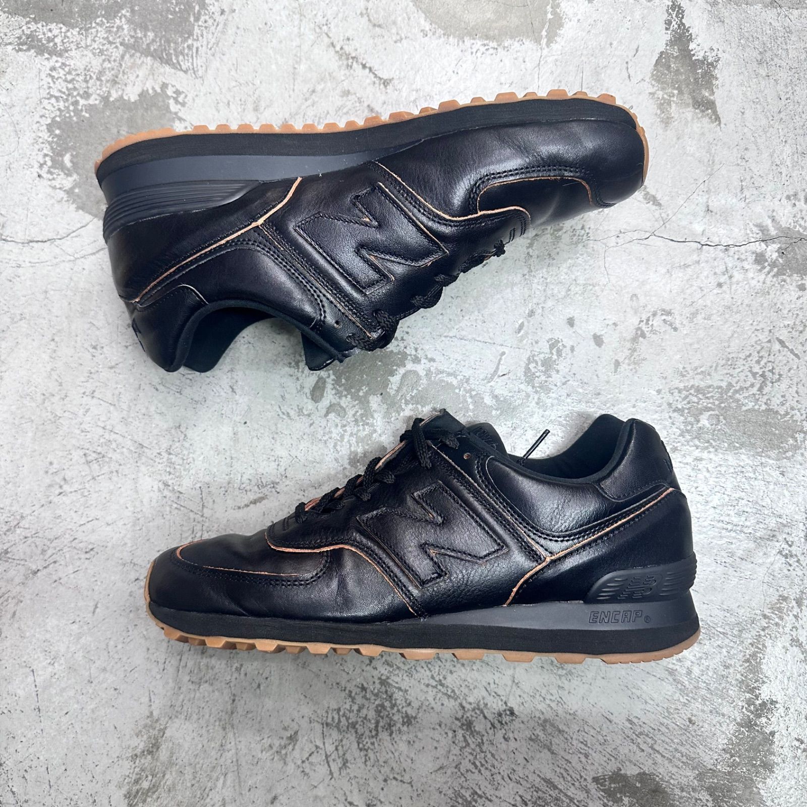 New Balance 576 Made in UK ローカットスニーカー レザーシューズ 