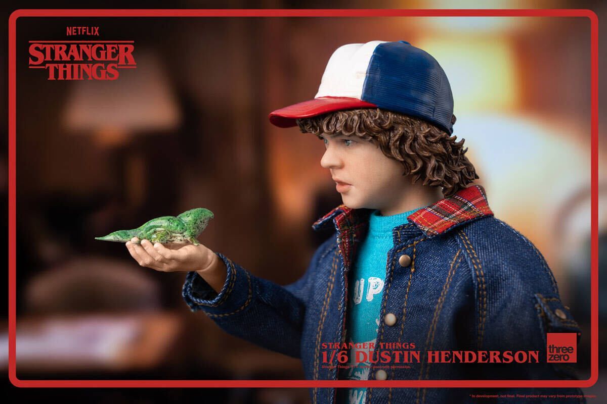 1/6、スリーゼロ　ストレンジャーシングス、ダスティン ストレンジャー・シングス 未知の世界 1/6 ダスティン