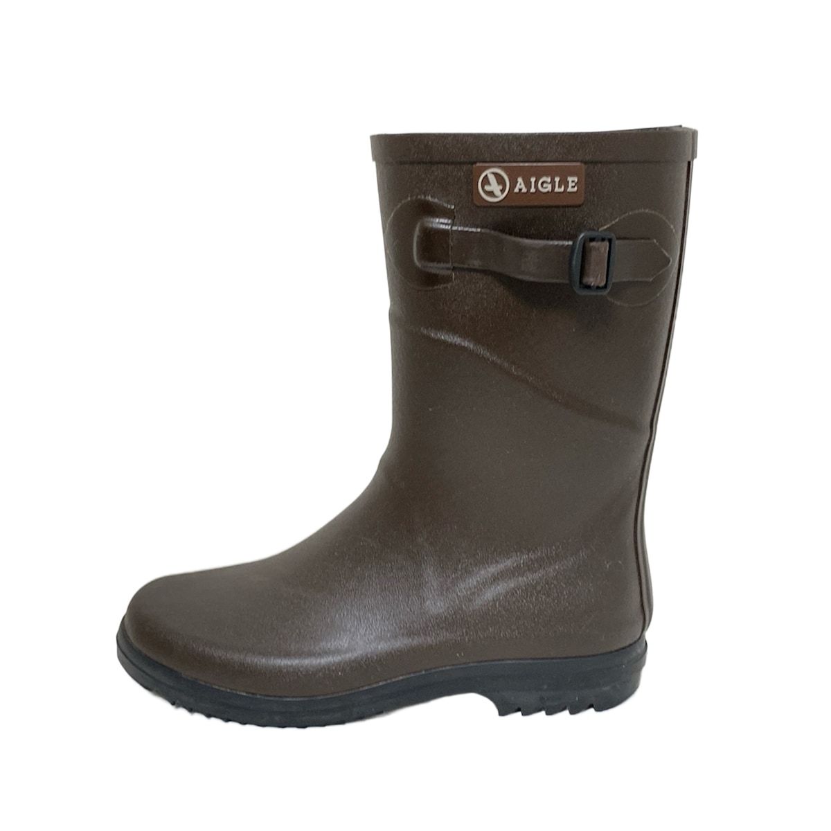 AIGLE エーグル レインブーツ 35 レディース - ダークブラウン