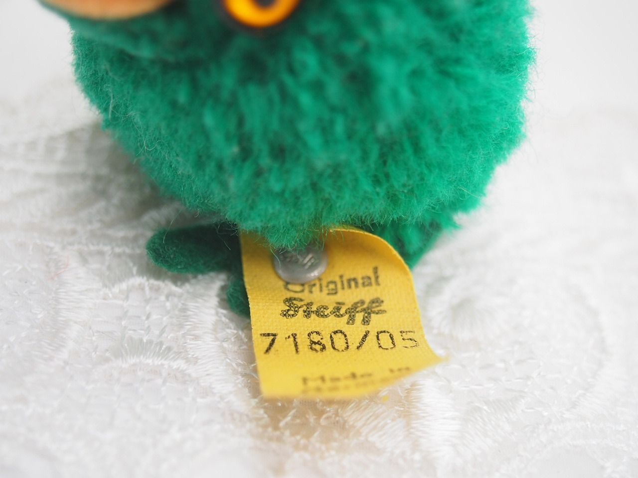 Steiff - シュタイフ★Woolen Frog ID完品★ぽんぽんカエル/蛙/フロッグ Steiff - シュタイフ☆Woolen Frog ID完品☆ぽんぽんカエル/蛙