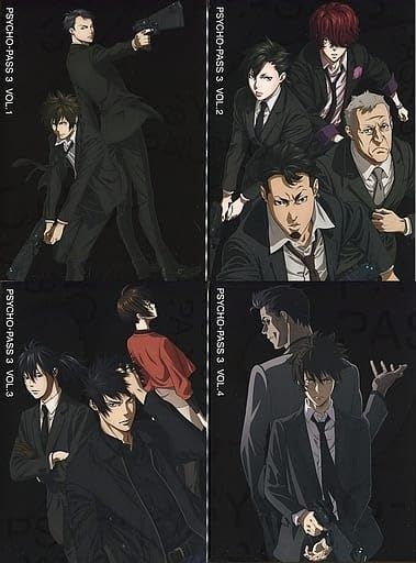 Blu-ray】PSYCHO-PASS サイコパス 3 初回生産限定版 全4巻セット