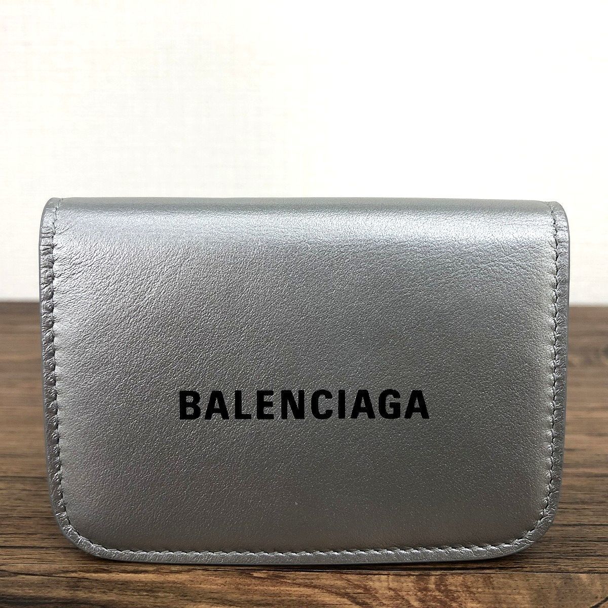 29 送料込み！ 極美品 BALENCIAGA コンパクトウォレット 593813  