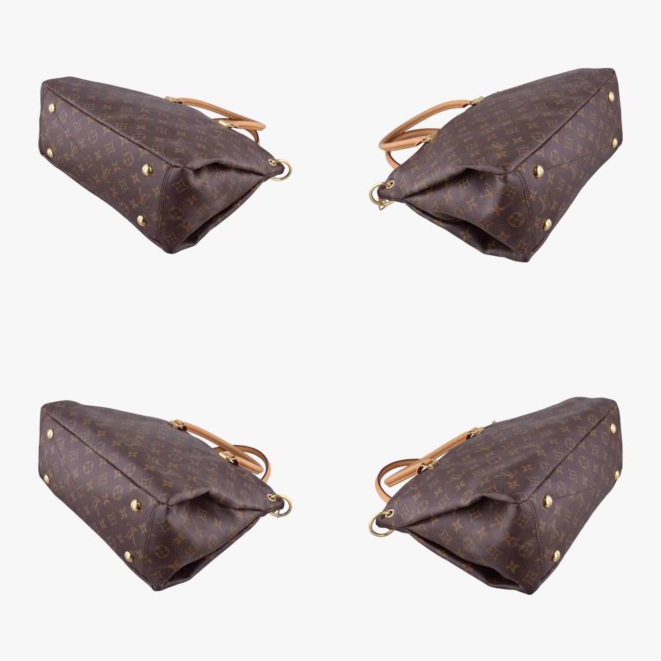 ブラウン系×マロン×ローズリッチモノグラムキャンバス×カーフレザーM50067CA0146