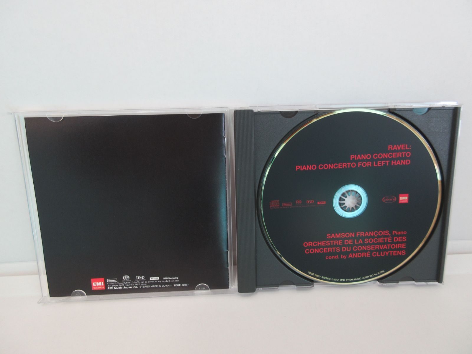 73-f SACD ラヴェル:ピアノ協奏曲 左手のためのピアノ協奏曲