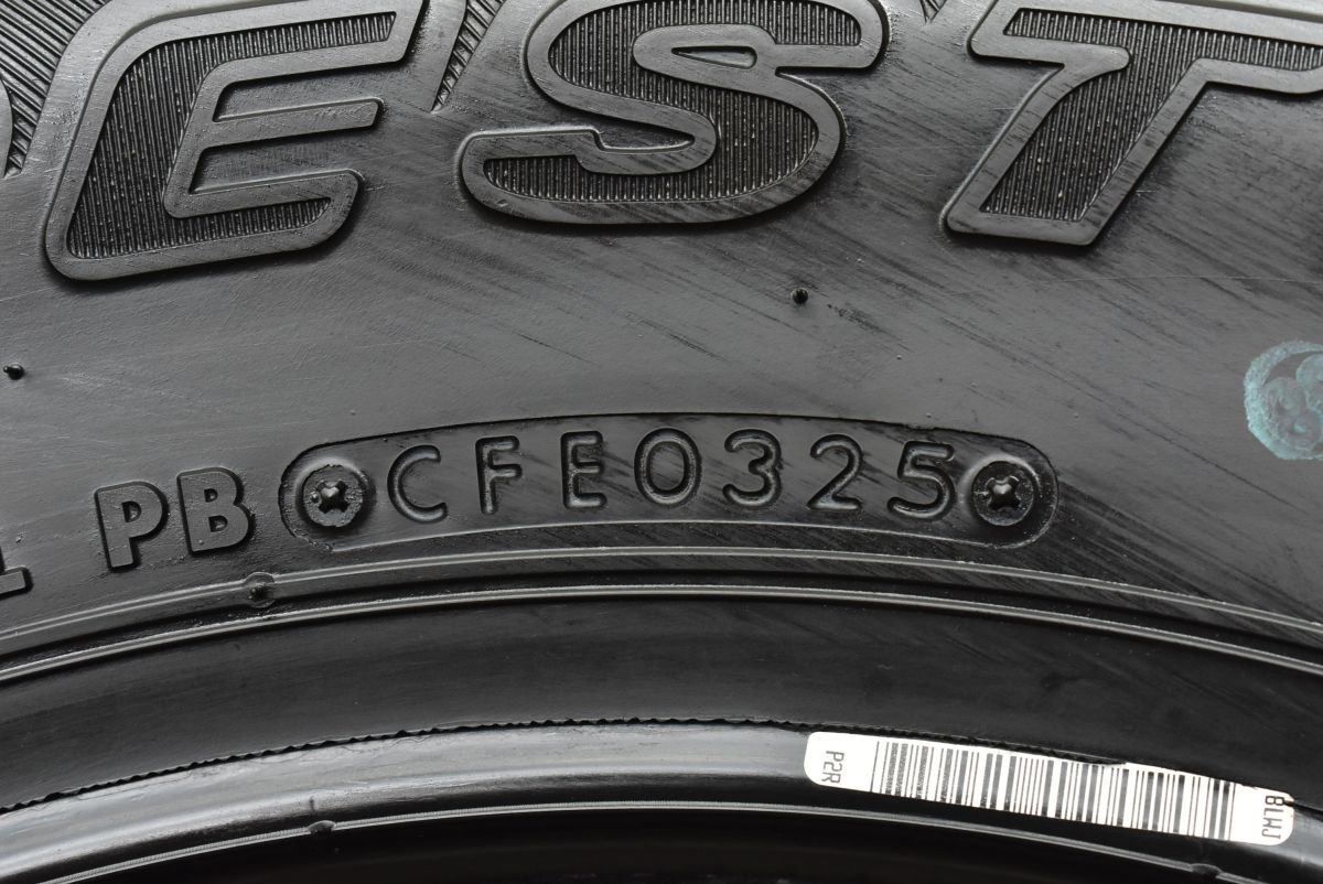 2025年製 新車外し品】ブリヂストン デューラーH/L 852 175/80R16 4本