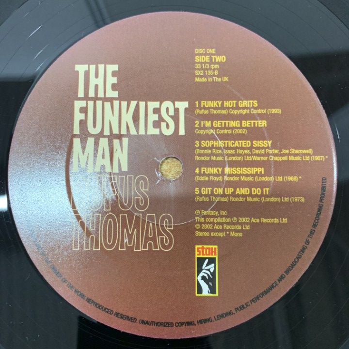 送料無料 　激レア2枚組輸入盤レコード　Carl Thomas　2LP △01)【同梱不可】ルーファス・トーマス/Rufus Thomas/The
