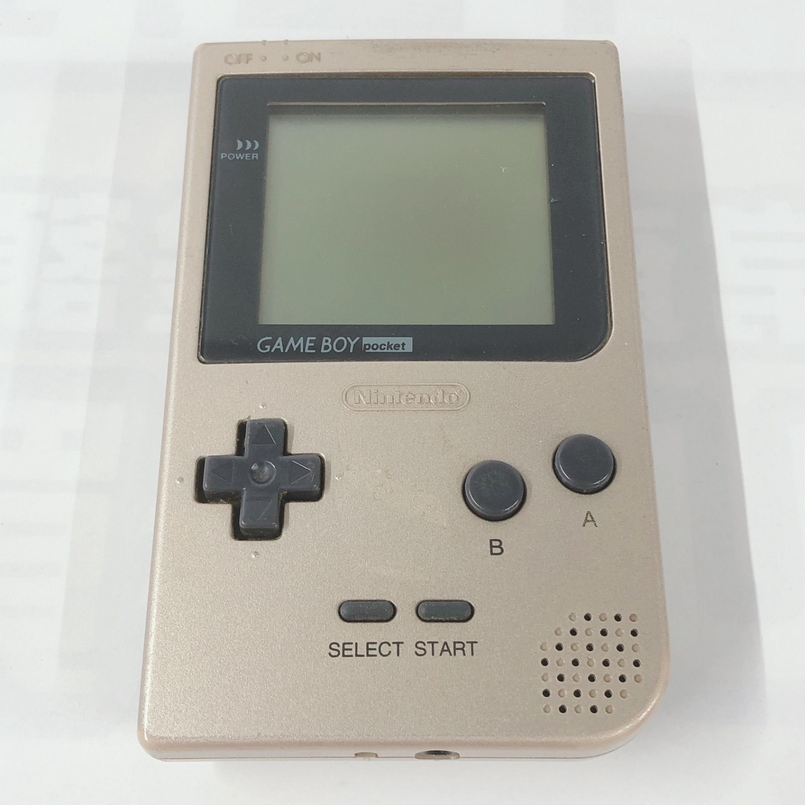 ゲームボーイポケット ゴールド 本体のみ ジャンク品