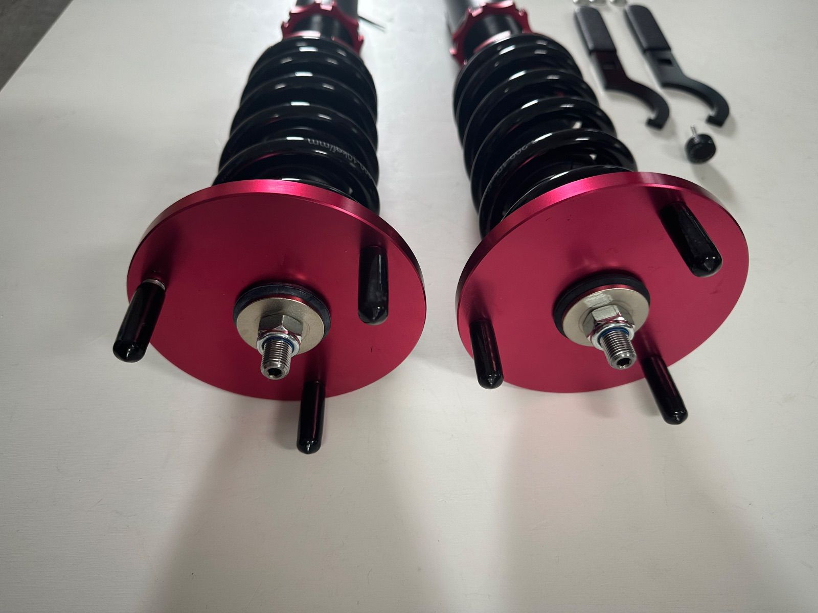 120 130系マークX フルタップ減衰36段調整車高調フロント左右1セット