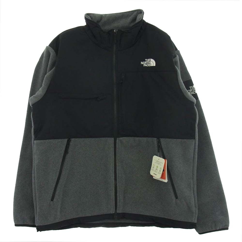 THE NORTH FACE ノースフェイス NA71951 DENALI JACKET デナリ ジャケット マイクロ フリース ジャケット ブラック系 グレー系 XXL 新古品 ♥