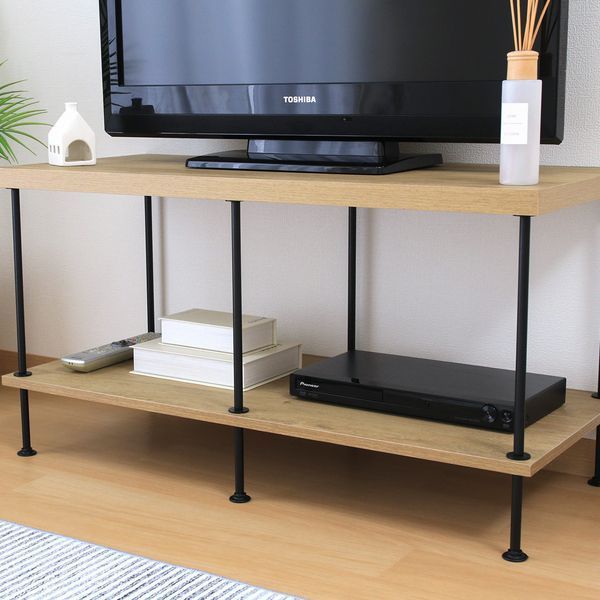 TV台約90cm幅 OAK NA オークナチュラル 組立品 代引不可 MARWIL-DEMENAGEMENTS_CH