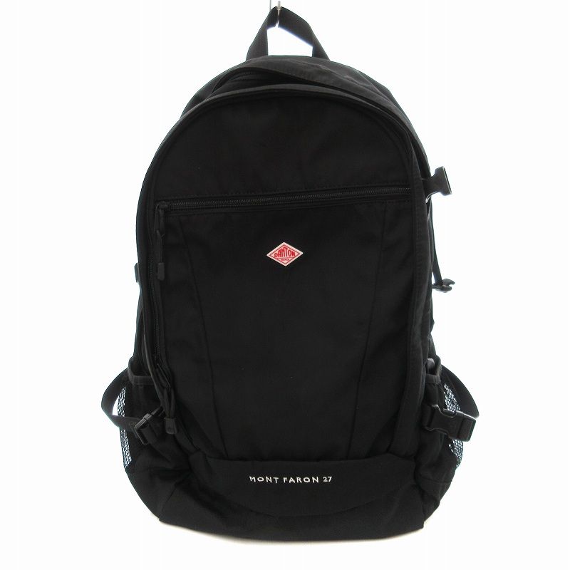 ダントン DANTON MONT FARON 27 リュックサック バックパック ロゴ 黒 XP32-115-02 /JS GY27