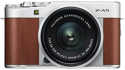 FUJIFILM ミラーレス一眼カメラ X-A5レンズキット ブラウン X