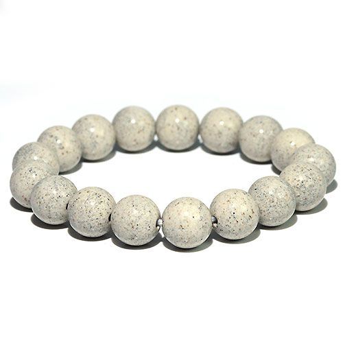 K1878-5〕約12mm 台湾 北投石 ラジウム鉱石 Hokutolite ブレスレット