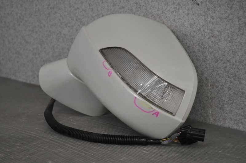 左 ドアミラー 電格 5P＋2P ウィンカー付 NH624P 白 RB1 オデッセイ M 後期 s020888B