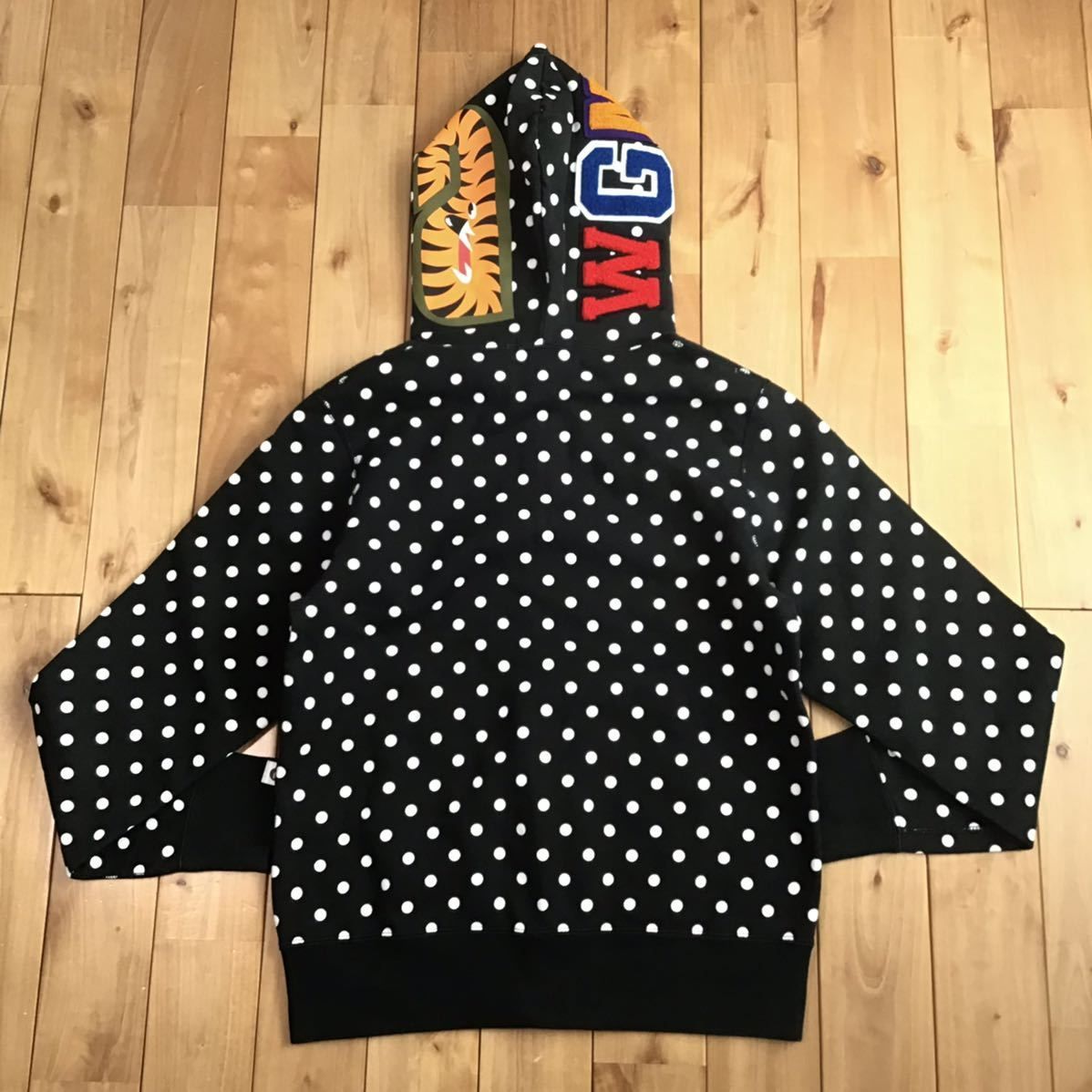 ドット シャーク パーカー Sサイズ ブラック Dot shark full zip ...