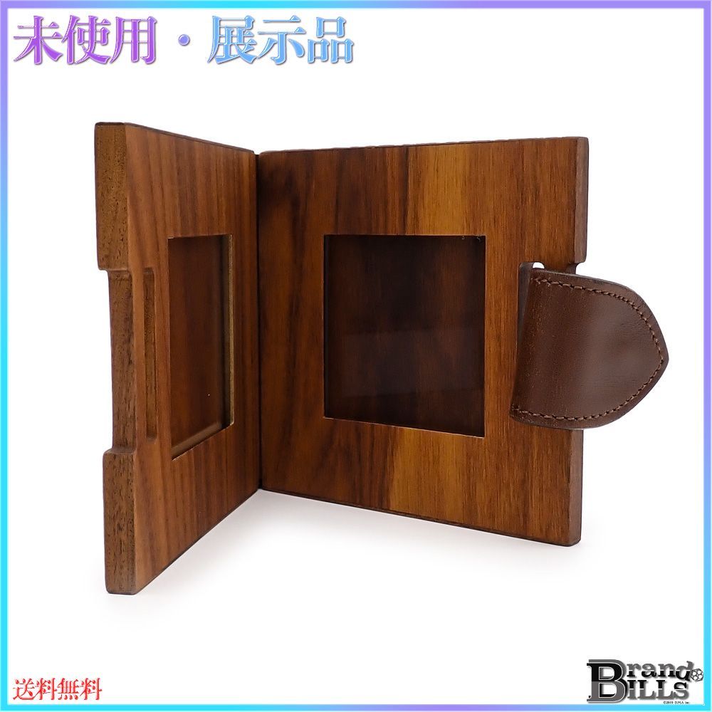 HERMES フォトフレーム ウッド&レザー HERMES フォトフレーム ウッド