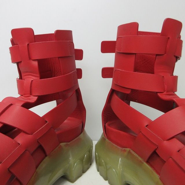 リックオウエンス　トラクターサンダル 42 archive Rick Owens Tractor サンダル | ブラック | FARFETCH JP