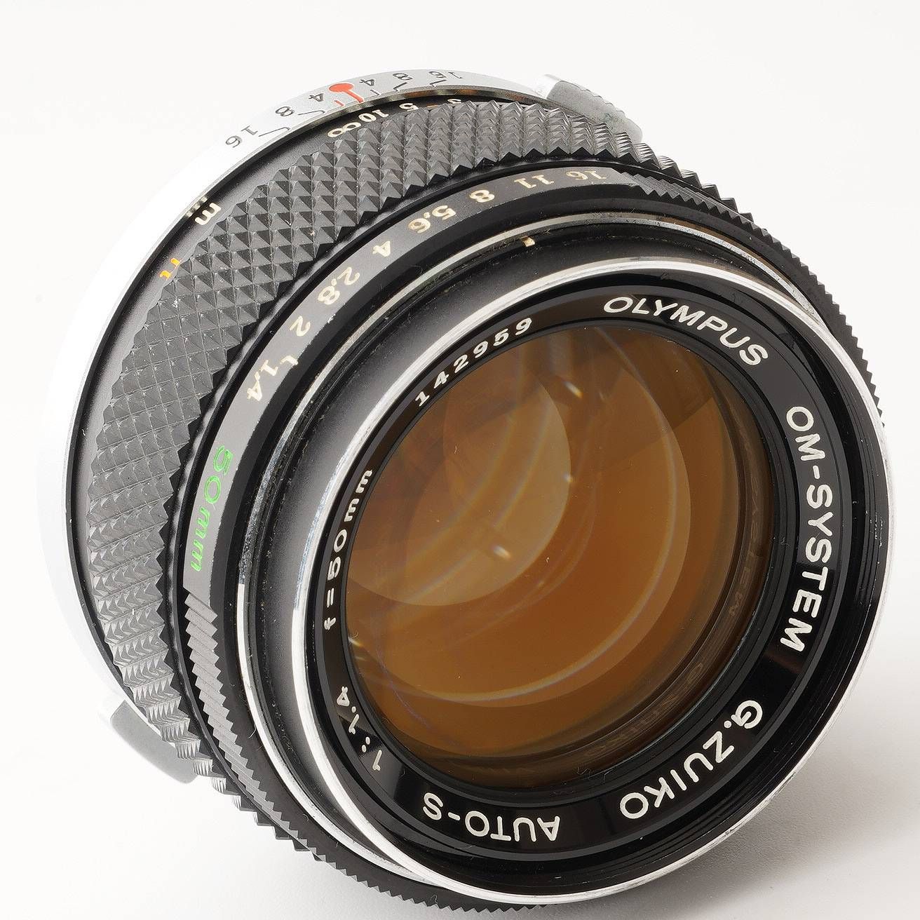 ジャンク オリンパス Olympus OM-SYSTEM G.ZUIKO AUTO-S 50mm F1