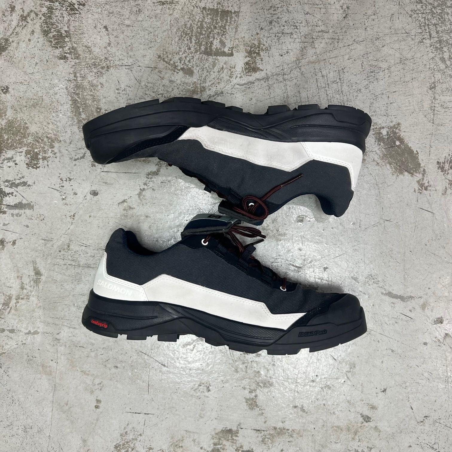 サロモン×ジーアールテンケー SALOMON×GR10K ローカットスニーカー 474200 グレー サイズ：28cm サロモンがジーアールテンケーとの最新コラボモデルを発売 |