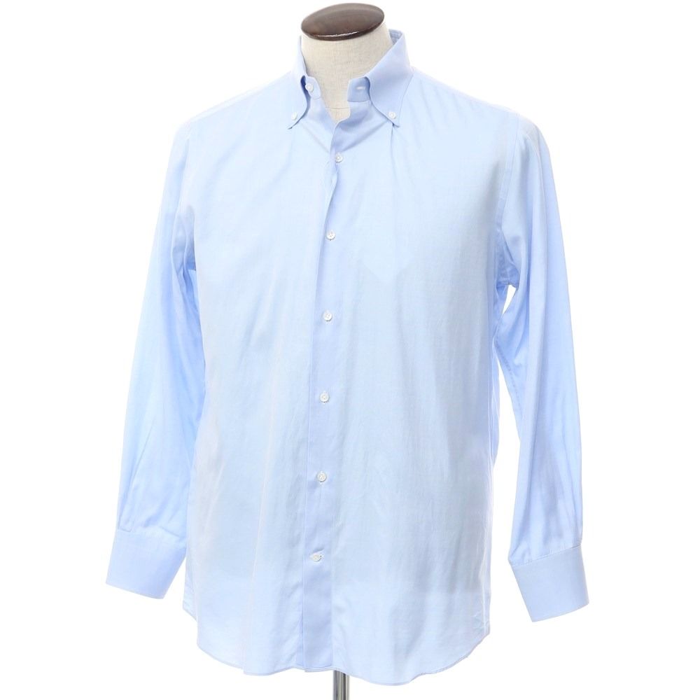 中古】イタルスタイル ITAL STYLE ブロードコットン ボタンダウン ドレスシャツ ライトブルー【サイズ43】【メンズ】 リタリオリブロ メルカリ店 メルカリ ITAL STYLE ドレスシャツ