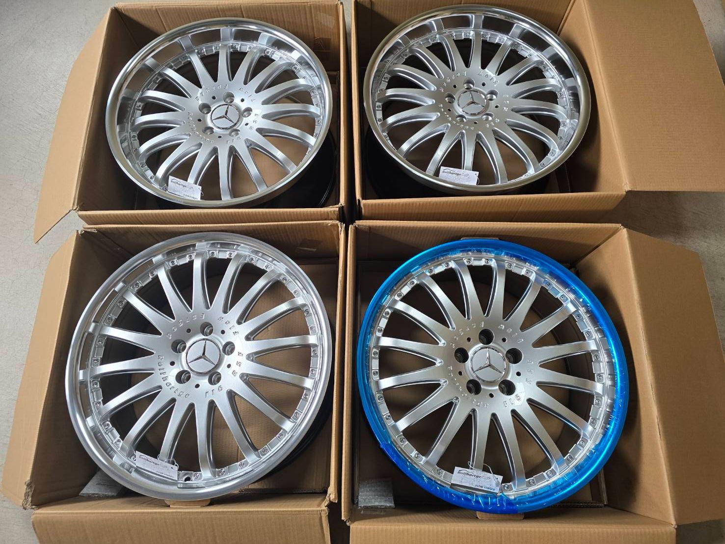 C43 W206 ホイール アウトレット品 Rolfhartge ロルフハルトゲ F16RSF Brilliant Edition 8.5 9.5ｘ20 5-112 スターマーク センターキャップ
