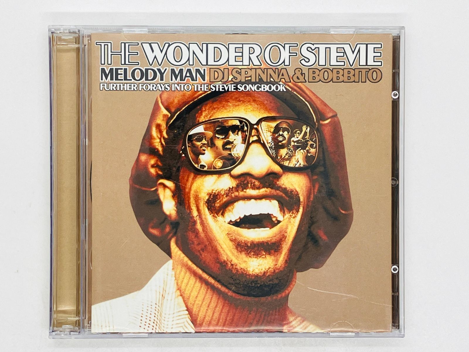 2CD THE WONDER OF STEVIE MELODY MAN / DJ SPINNA & BOBBITO